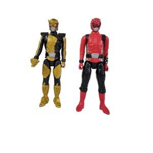 Hasbro Power Ranger Lightning Collection Beast Morphers Gold Ranger Red Ranger